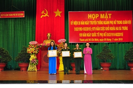 Điểm tựa của phụ nữ LLVT Thành phố Hồ Chí Minh