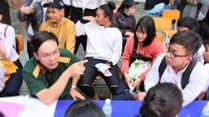 Thí sinh có hình xăm, chữ xăm không được xét tuyển vào trường Quân đội 