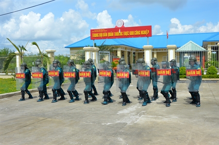 Tỉnh Đồng Nai: Hiệu quả xây dựng dân quân thường trực khu công nghiệp