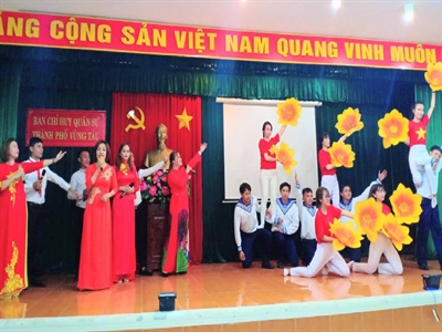 Thành phố Vũng Tàu: Hội diễn nghệ thuật quần chúng “Tiếng hát người chiến sĩ sao vuông”