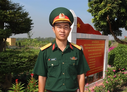 Thượng úy Trần Quang Bắc – Người chính trị viên “nói đi đôi với làm”