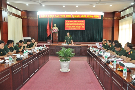 Học viện Chính trị khảo sát tình hình học viên thực tập tại Sư đoàn bộ binh 5