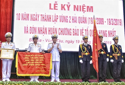 Kỷ niệm 10 năm Ngày thành lập Vùng 2 hải quân