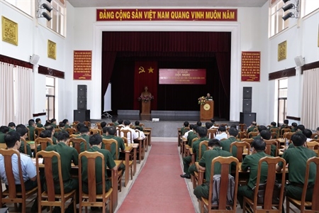 Bế giảng lớp tập huấn nghiệp vụ báo cáo viên toàn quân, khu vực phía Nam năm 2019