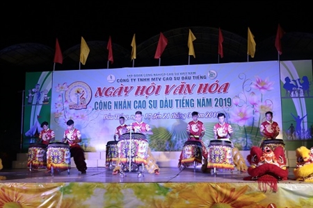 Ngày hội văn hóa công nhân cao su Dầu Tiếng 2019