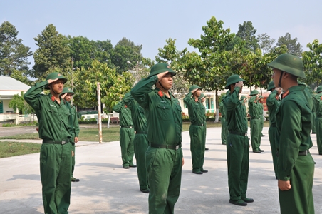 “Tháng thanh niên” của chiến sĩ mới