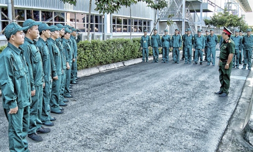 Tỉnh Bà Rịa – Vũng Tàu: Phát triển lực lượng tự vệ tại doanh nghiệp có yếu tố nước ngoài