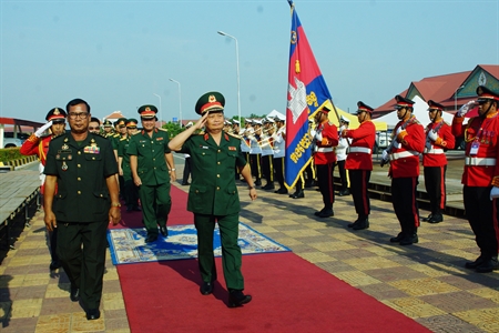 Quân khu 7 - Quân đội Hoàng gia Campuchia: Thắm tình đoàn kết, hữu nghị, hợp tác bền vững