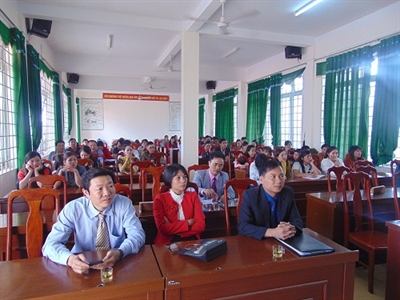 Huyện Bảo Lâm khai giảng lớp học tiếng Châu Mạ năm 2019.