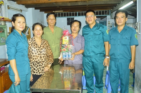 Nguyễn Thành Vũ – cán bộ quân sự phường trách nhiệm, nghĩa tình