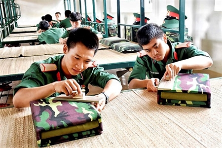 Lính mới và những ngày đầu trong quân ngũ