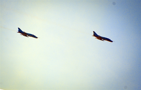 Sư đoàn 370 hoàn thành tốt kiểm tra ném bom, bắn đạn thật