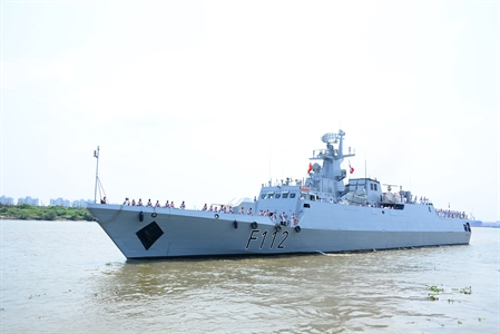 Tàu Hải quân Bangladesh thăm hữu nghị TPHCM