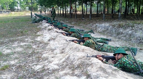 Trung đoàn bộ binh 6, Bộ Chỉ huy Quân sự tỉnh Bình Dương: Kết quả bước đầu trong huấn luyện chiến sĩ mới