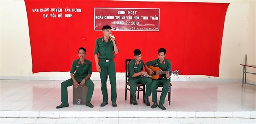 Huyện Tân Hưng, tỉnh Long An: Sáng tạo trong thực hiện Ngày chính trị và văn hóa tinh thần