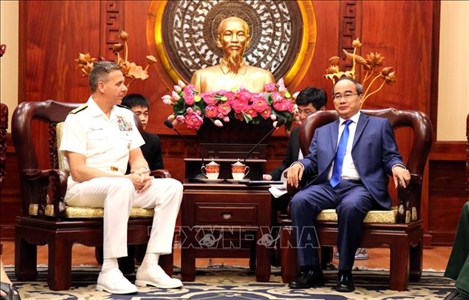 TP Hồ Chí Minh mong muốn đẩy mạnh hơn nữa các hoạt động hợp tác với Hoa Kỳ