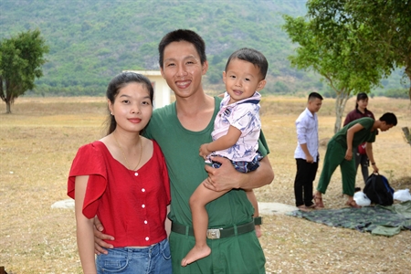 Hậu phương vững chắc của người lính trẻ