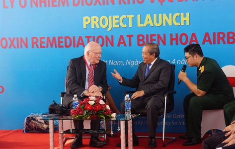Khởi động dự án xử lý dioxin tại Sân bay Biên Hòa