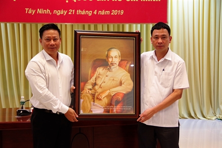 UBND tỉnh Tây Ninh làm việc với đoàn cán bộ Học viện Chính trị Quốc gia Hồ Chí Minh
