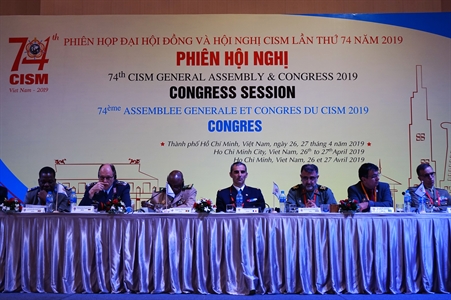 Phiên hội nghị, phiên họp Đại Hội đồng và Hội nghị CISM lần thứ 74