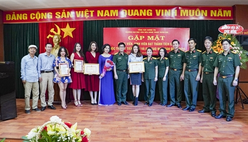 Trường Đại Văn Hóa Nghệ Thuật Quân Đội: Vinh danh giảng viên, học viên, sinh viên đạt thành tích cao trong năm học 2019