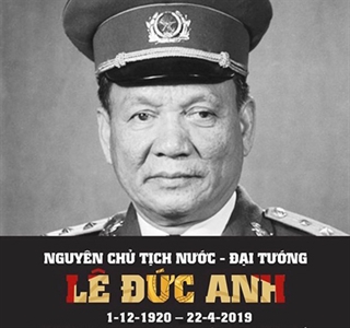 Quốc tang Đại tướng Lê Đức Anh: Các đoàn viếng chỉ mang băng tang, không mang vòng hoa đến viếng