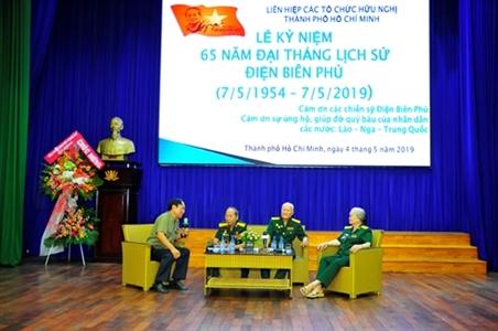 Liên hiệp các tổ chức hữu nghị TP.HCM kỷ niệm Chiến thắng Điện Biên Phủ