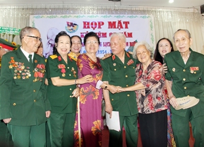Ban liên lạc Truyền thống Chiến sĩ Điện Biên Phủ tại TP.HCM họp mặt truyền thống