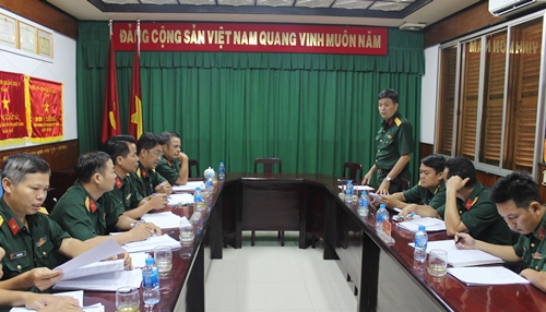 Quận 4 sẵn sàng thực hành huy động quân nhân dự bị