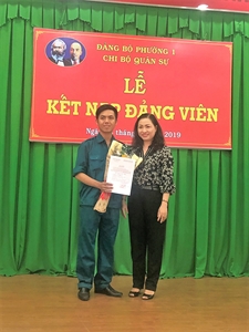 Phường 1, quận Bình Thạnh tạo nguồn phát triển đảng viên nhập ngũ