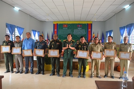 Sơ kết công tác phối hợp tìm kiếm, cất bốc hài cốt liệt sĩ