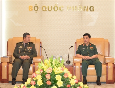 Thắt chặt hơn nữa quan hệ quốc phòng Việt Nam - Campuchia