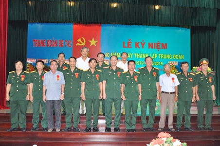 Trung đoàn 742, Sư đoàn 317 kỷ niệm 40 năm ngày thành lập 19/5/1979-19/5/2019