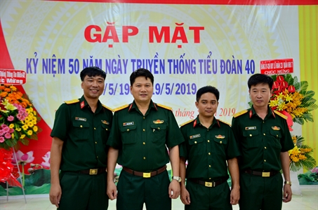 Tiểu đoàn thông tin 40 – Lữ đoàn 23 tổ chức kỷ niệm 50 năm ngày truyền thống