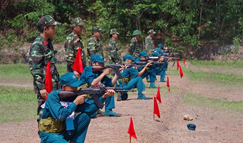 Bình Dương: Hội thao quân sự - quốc phòng sôi nổi, quyết tâm cao