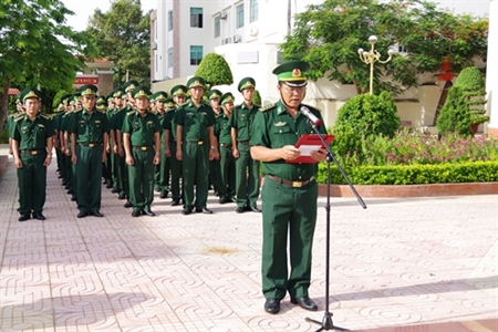 Bộ đội Biên phòng tỉnh Bình Thuận báo công dâng Bác