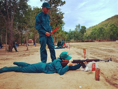 Xã Bàu Chinh, huyện Châu Đức: Thực hiện tốt mô hình 1 đảng viên dìu dắt 3 – 5 dân quân