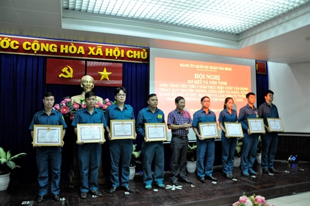 Đảng ủy Quân sự quận Tân Bình sơ kết 5 năm thực hiện Chỉ thị 788