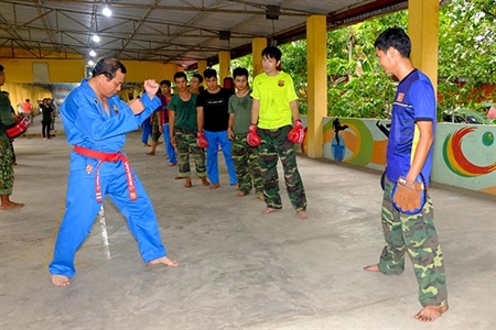 Lớp võ của Đại tá Vũ Văn Điền