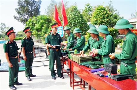 Đại đội Tân Hưng (Long An): Điển hình trong xây dựng nề nếp chính quy, duy trì kỷ luật