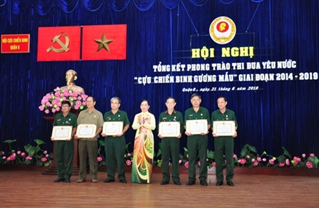 Hội Cựu chiến binh Quận 8 tổng kết phong trào thi đua yêu nước “Cựu chiến binh gương mẫu”