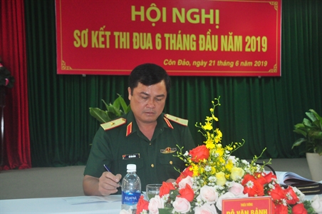 Khối thi đua quân sự địa phương sơ kết 6 tháng đầu năm 2019