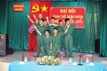 Ban CHQS huyện Hóc Môn: Đại hội toàn thể quân nhân nhiệm kỳ 2019 - 2021