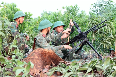 Trung đoàn 31, Sư đoàn 309, Quân đoàn 4 diễn tập bắn đạn thật  năm 2019