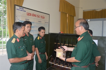 Bộ Tư lệnh Quân khu 7 kiểm tra kết quả thực hiện nhiệm vụ quân sự, quốc phòng tại tỉnh Bình Phước