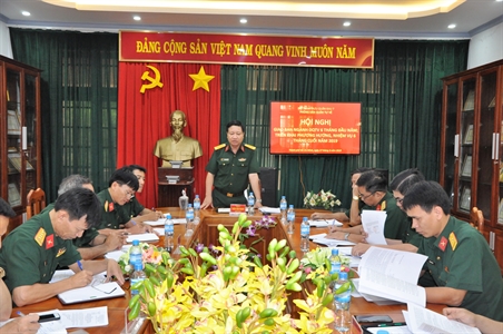 Quân khu 7 giao ban ngành Dân quân tự vệ 6 tháng đầu năm 2019