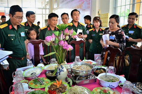Bộ Chỉ huy quân sự tỉnh Bà Rịa – Vũng Tàu tổ chức Hội thi nấu ăn ngày Gia đình Việt Nam