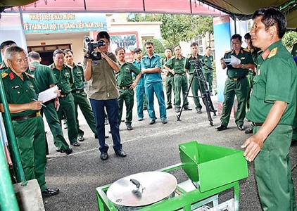 "Cây sáng kiến" ở Ban CHQS huyện Xuyên Mộc