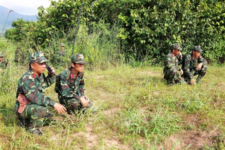 Trung đoàn 812 (Bình Thuận) huấn luyện đồng bộ, chuyên sâu quân nhân dự bị