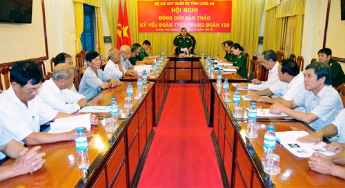 LLVT Long An hội thảo kỷ yếu Trung đoàn 159 và Đoàn 7703